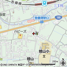 岡山県岡山市北区吉備津1415周辺の地図