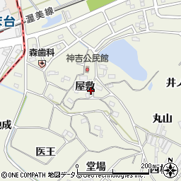 愛知県豊橋市杉山町屋敷65周辺の地図