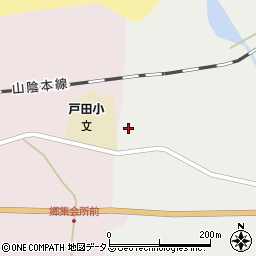 島根県益田市喜阿弥町イ-1071-32周辺の地図