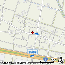 静岡県浜松市中央区米津町1225周辺の地図