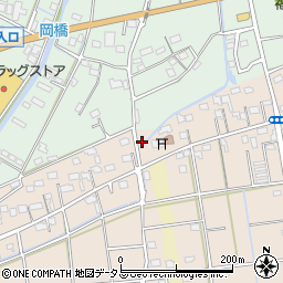 静岡県磐田市西平松894周辺の地図