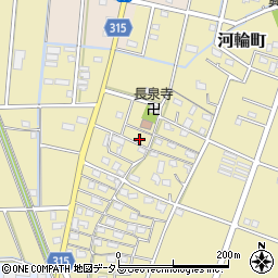 静岡県浜松市中央区河輪町626周辺の地図