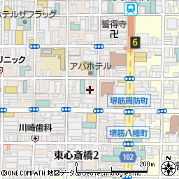 便利屋お助け本舗大阪心斎橋店周辺の地図
