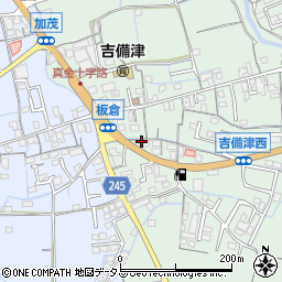 岡山県岡山市北区吉備津1210周辺の地図