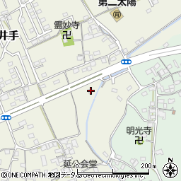 岡山県総社市井手376周辺の地図