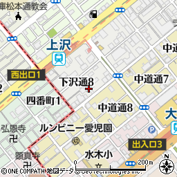 ピザーラ　神戸店周辺の地図
