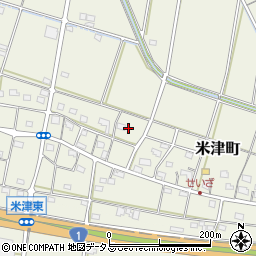 静岡県浜松市中央区米津町702周辺の地図