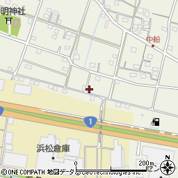 静岡県浜松市中央区米津町1546周辺の地図