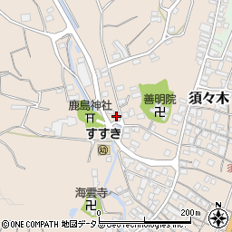 静岡県牧之原市須々木336周辺の地図