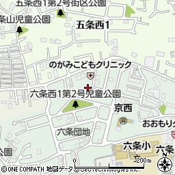 住宅型有料老人ホーム かさねハイツ奈良六条周辺の地図