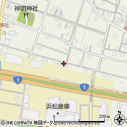 静岡県浜松市中央区米津町1507周辺の地図