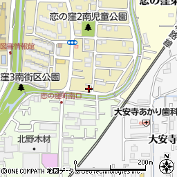 奈良県奈良市恋の窪2丁目20-9周辺の地図