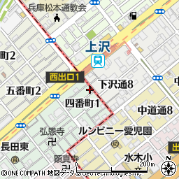 神戸東亜特機周辺の地図