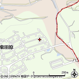 三重県名張市東田原625-108周辺の地図