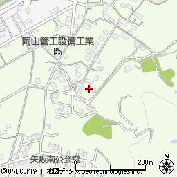 岡山県岡山市北区矢坂本町16-11周辺の地図