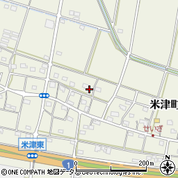 静岡県浜松市中央区米津町717周辺の地図