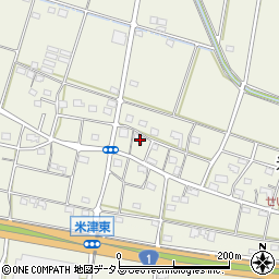 静岡県浜松市中央区米津町731周辺の地図