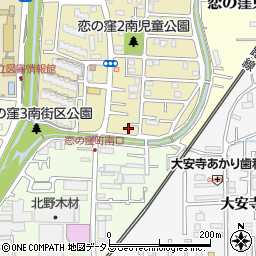 奈良県奈良市恋の窪2丁目20-11周辺の地図