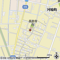 静岡県浜松市中央区河輪町627周辺の地図