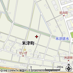 静岡県浜松市中央区米津町832周辺の地図