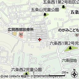 奈良県奈良市五条西2丁目5-6周辺の地図