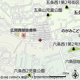 奈良県奈良市五条西2丁目5-8周辺の地図