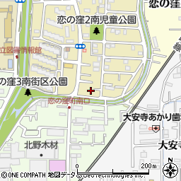 奈良県奈良市恋の窪2丁目20-12周辺の地図