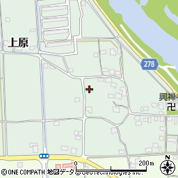 岡山県総社市上原293周辺の地図