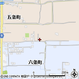 奈良県奈良市五条町135-11周辺の地図