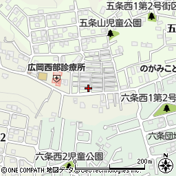 奈良県奈良市五条西2丁目5-9周辺の地図
