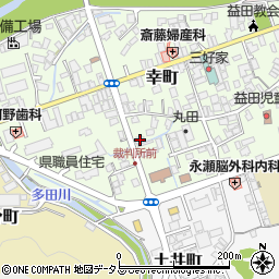 島根県益田市幸町6-74周辺の地図