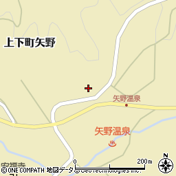 広島県府中市上下町矢野820周辺の地図