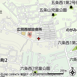 奈良県奈良市五条西2丁目5-109周辺の地図