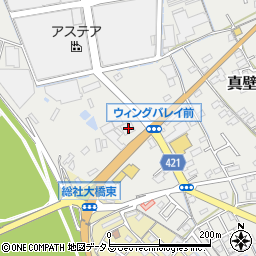 岡山県総社市真壁1633周辺の地図