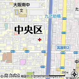 大阪府大阪市中央区島之内1丁目3-34周辺の地図