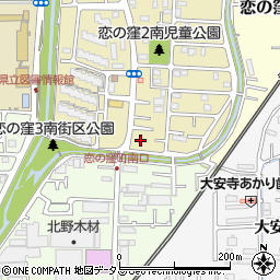 奈良県奈良市恋の窪2丁目20-17周辺の地図