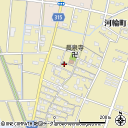 静岡県浜松市中央区河輪町625周辺の地図