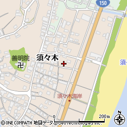 静岡県牧之原市須々木394周辺の地図