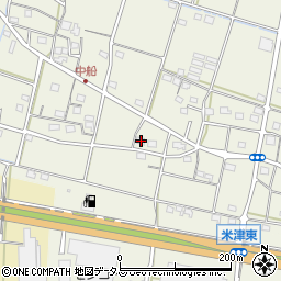 静岡県浜松市中央区米津町1414周辺の地図