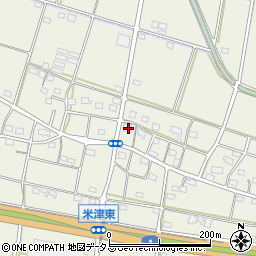 静岡県浜松市中央区米津町736周辺の地図