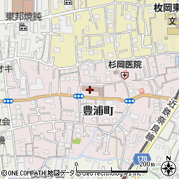 東大阪市立公民館・集会場豊浦公民分館周辺の地図