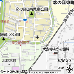 奈良県奈良市恋の窪2丁目17-22周辺の地図