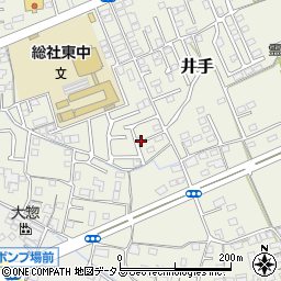 岡山県総社市井手188-4周辺の地図