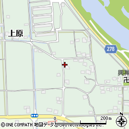 岡山県総社市上原292周辺の地図