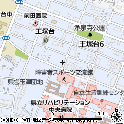 兵庫県神戸市西区王塚台5丁目136周辺の地図