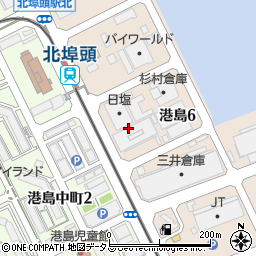 株式会社杉村倉庫　神戸ポートアイランド営業所周辺の地図