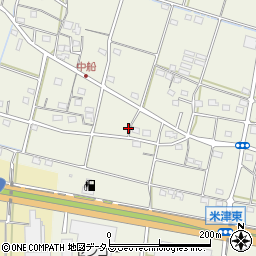 静岡県浜松市中央区米津町1412周辺の地図