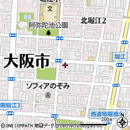 コロンビア名誉領事館（大阪）周辺の地図