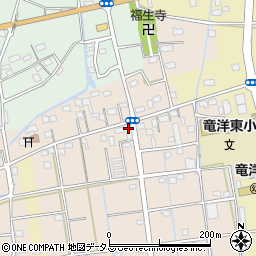 静岡県磐田市西平松408周辺の地図