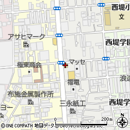ガスト東大阪小阪店周辺の地図